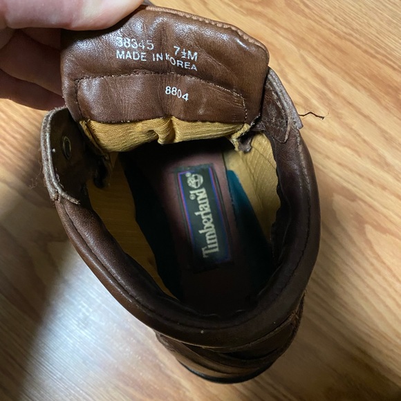 Timberland size 7.5 Vintage 90s GoreTex leather - Picture 5 of 6
